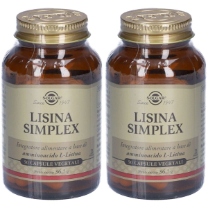 Cerca Offerte di solgar® lisina simplex set da 2 2x36,7 g capsule e acquista online