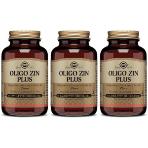 Cerca Offerte di solgar® oligo zin plus 3x64,1 g compresse masticabili e acquista online