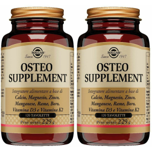 Cerca Offerte di solgar® osteo supplement set da 2 2x207,5 g compresse masticabili e acquista online
