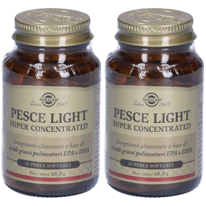 Cerca Offerte di solgar® pesce light super concentrato set da 2 2x30 pz capsule morbide e acquista online