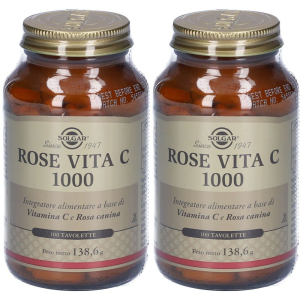 Cerca Offerte di solgar® rose vita c 1000 set da 2 2x138,6 g compresse masticabili e acquista online