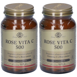 Cerca Offerte di solgar rose vita c 500 set da 2 2x105,4 g tavolette e acquista online