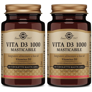 Cerca Offerte di solgar® vita d3 1000 masticabile set da 2 2x36 g compresse masticabili e acquista online