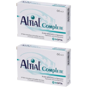 Cerca Offerte di soluzione oftalmica lubrificante altial complete 4 strip da 5 flaconi e acquista online
