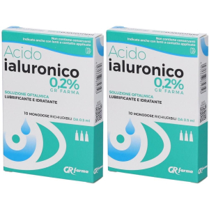 Cerca Offerte di soluzione oftalmica lubrificante e idratante acido ialuronico 0,2% 10 e acquista online