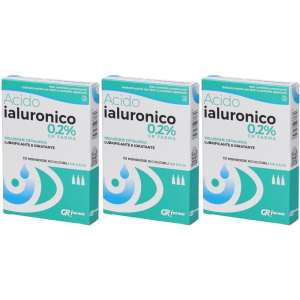 Cerca Offerte di soluzione oftalmica lubrificante e idratante acido ialuronico 0,2% 10 e acquista online