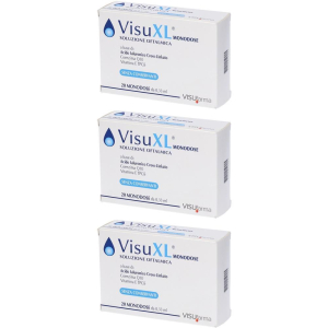 Cerca Offerte di soluzione oftalmica visuxl 20 contenitori monodose 0,33 ml 3x20x0,33 m e acquista online