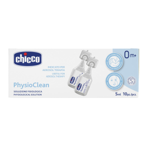 Soluzione salina isotonica physioclean 10 pezzi da 5 ml