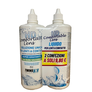 Cerca Offerte di soluzione unica hd comfortable lens pack doppio 360 ml e acquista online