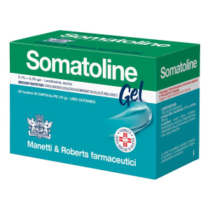 Somatoline gel 0,1% +0,3% anticellulite 30 bustine