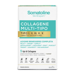 Cerca Offerte di somatoline skin expert collagene multi-tipo integratore per il benessere di pelle unghie cepelli articolazioni e ossa 60 compresse e acquista online