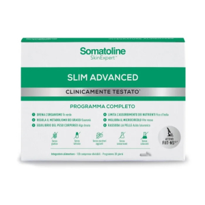Cerca Offerte di somatoline skin expert slim advanced integratore per il controllo dl peso e il benessere della palle 120 compresse e acquista online