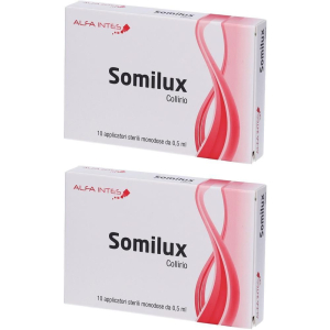 Cerca Offerte di somilux collirio 10 applicatori sterili monodose da 0,5 ml 2x10x0,5 ml e acquista online