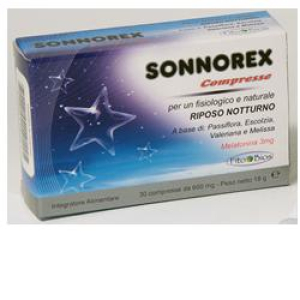 sonnorex 30 compresse 600mg bugiardino cod: 931813808 