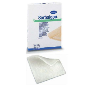 sorbalgon medicazione sterile 10x20x5 pezzi bugiardino cod: 906453067 