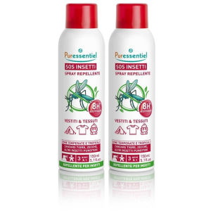 Cerca Offerte di sos insetti spray repellente vestiti&tessuti 2x150 ml e acquista online