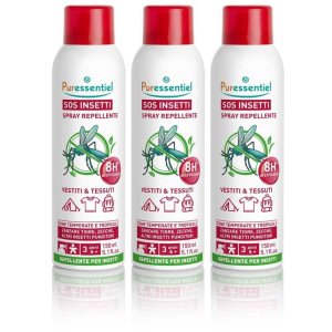 Cerca Offerte di sos insetti spray repellente vestiti&tessuti 3x150 ml e acquista online
