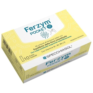 Cerca Offerte di specchiasol ferzym pocket - integratore di fermenti lattici e vitamine, 10 bustine orosolubili e acquista online
