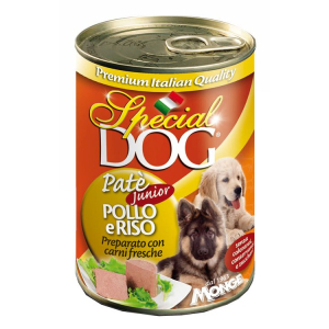 Cerca Offerte di special dog cane pate' junior pollo riso 400gr (lattina) e acquista online