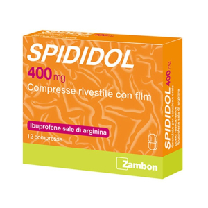 spididol 12 compresse 400mg ibuprofene bugiardino cod: 039600010 