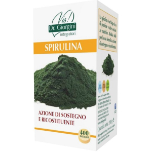 spirulina 400 pastiglie - integratore per il bugiardino cod: 973655436 