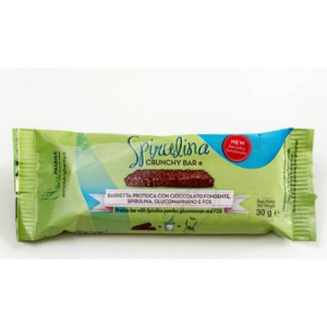 spirulina crunchy barretta 40g bugiardino cod: 935231391 