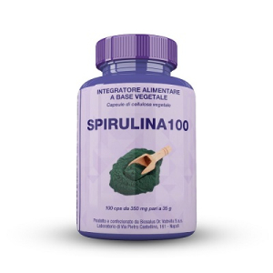 spirulina100 100 capsule 35g bugiardino cod: 934038136 