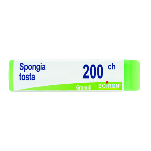 spongia tosta 200ch gl bugiardino cod: 800111458 