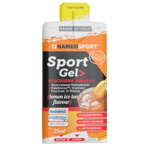 sport gel lemon ice tea 25ml bugiardino cod: 987493133 