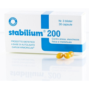 stabilium 200 30 capsule bugiardino cod: 910023213 