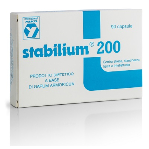 stabilium 200 90 capsule bugiardino cod: 912510373 