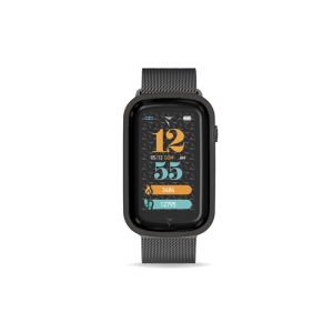 Steps smartwatch maglia total black