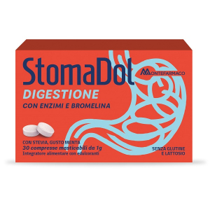 Cerca Offerte di stomadol digestione integratore per la funzione digestiva e i gas intestinali 30 compresse masticabili e acquista online