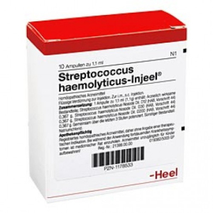 streptococcus haemo inj heel bugiardino cod: 909471548 