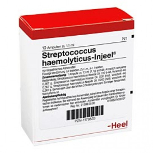 STREPTOCOCCUS HAEMO INJ HEEL