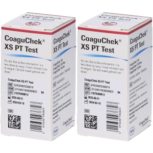 Cerca Offerte di strisce reattive per coaguchek xs pt test 24 pezzi 2x24 st e acquista online