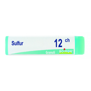 sulfur boi*12ch gl 1g bugiardino cod: 047366075 