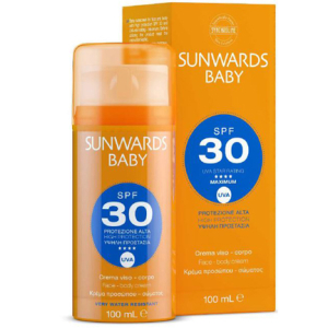 sunwards baby face/body crema 30 bugiardino cod: 942208416 