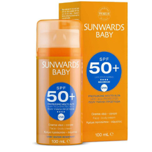 sunwards baby face/body crema 50+ bugiardino cod: 942208380 