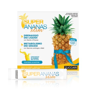 super ananas slim 25 bustine bugiardino cod: 926621057 