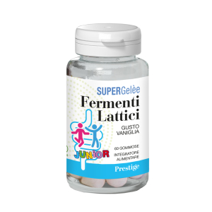 Supergelee fermenti lattici junior 60 caramelle gommose