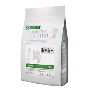 Cerca Offerte di Superior care white dog con proteine di insetti - cibo secco per cani adulti di taglia piccola con manto chiaro 1.5 kg e acquista online
