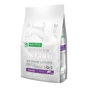 Cerca Offerte di Superior care white dogs junior salmone - alimento secco completo per cuccioli con manto bianco-chiaro 1,5 kg e acquista online