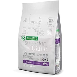 Cerca Offerte di Superior care white dogs junior small and mini al pesce - alimento completo per cani con manto bianco 1,5 kg e acquista online