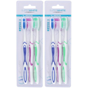 Cerca Offerte di superwhite brush spazzolino medium 3 pezzi 2x1 st e acquista online