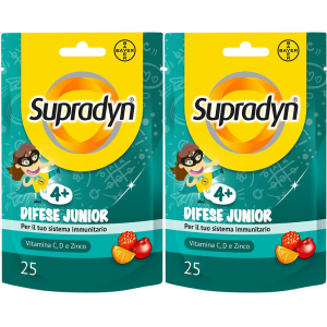 Cerca Offerte di supradyn difese junior per bambini caramelle gommose set da 2 2x41,25 e acquista online