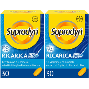 Cerca Offerte di supradyn ricarica 50+ integratore vitamine e minerali compresse set da e acquista online
