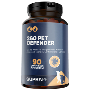 Cerca Offerte di suprapet 360° pet defender integratore multivitaminico cane e gatto 90 compresse appetibili e acquista online