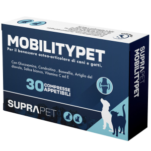 Cerca Offerte di suprapet mobilitypet supporto ossa e cartilagini cane e gatto 30 compresse e acquista online