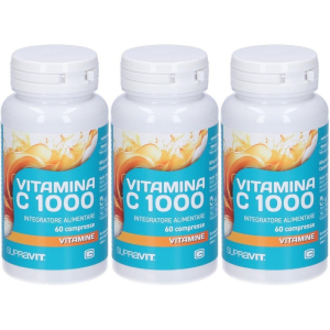 Cerca Offerte di supravit vitamina c 1000 60 compresse 3x84 g e acquista online